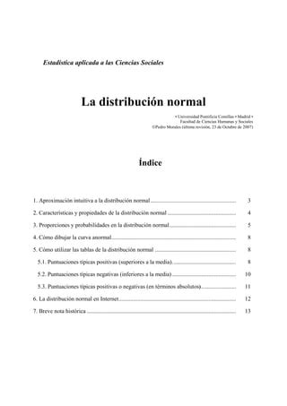 Distribucion Normal Pdf