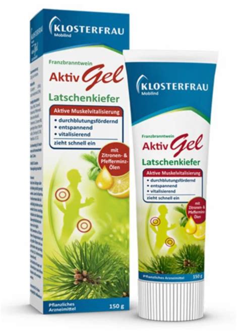 Klosterfrau Aktiv Gel Edelweiss Imports