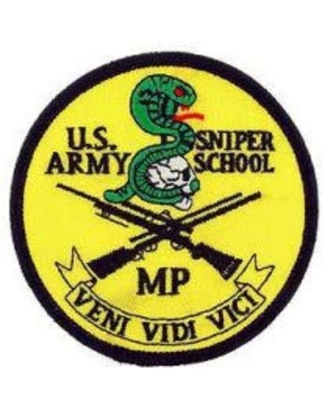 Patch - Army Sniper School - Military Outlet