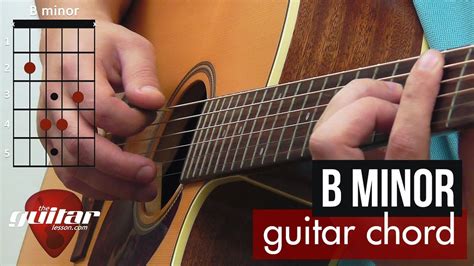 How To Play The B Minor Chord Beginner Guitar Lesson Youtube