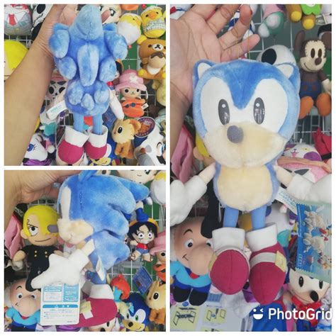 Sega Japan Pale Pastel Sonic The Hedgehog Plush Hobbies Toys Toys