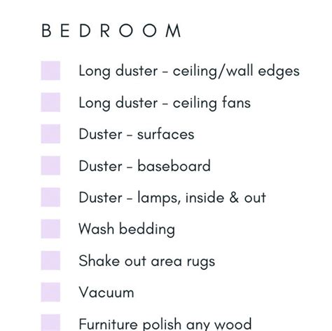 House Cleaning Checklist / Printable - Etsy