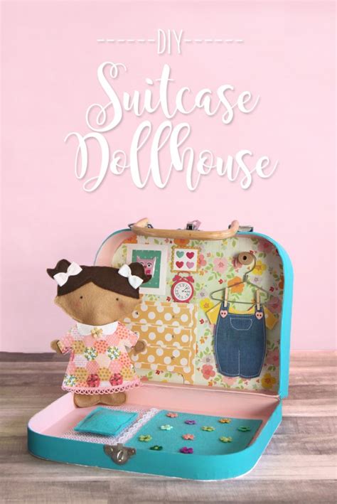 Diy Suitcase Miniature Dollhouse Tutorial