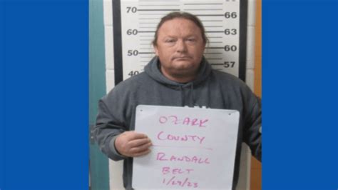 The Ozark County Sheriffs Department Reports The Arrest Of A Man From