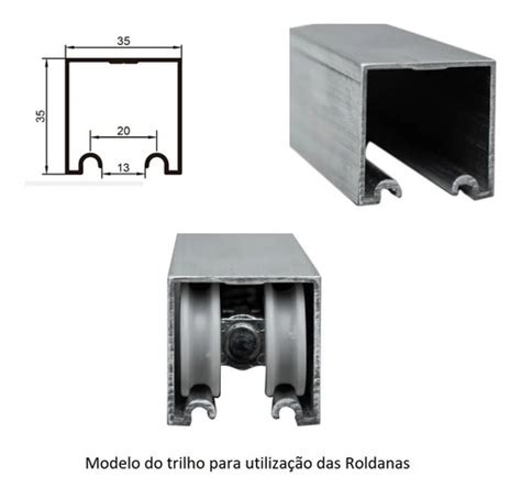 Roldana Côncava Rodizio 4r Para Porta Correr Madeira 80kg MercadoLivre