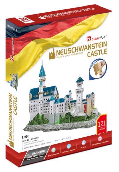 Puzzle Castello Di Neuschwanstein II 3D Puzzle Mania It