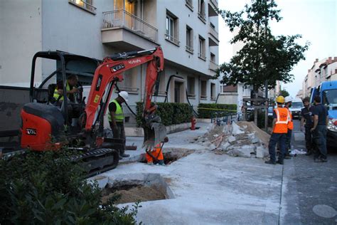 Villeurbanne Le Cours Emile Zola Boucl La Suite D Une Fuite De Gaz