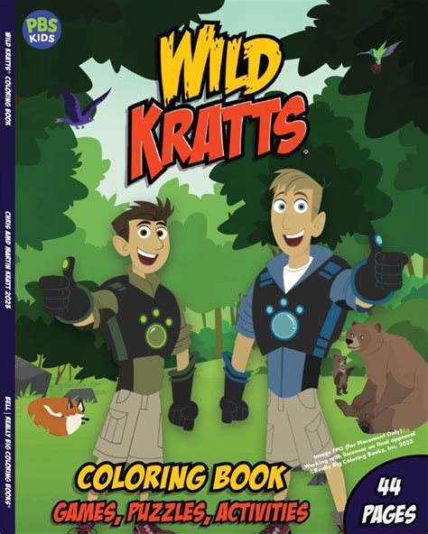 Wild Kratts Coloring Book