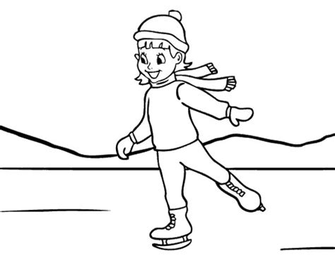 Ice Skater Drawing at GetDrawings | Free download