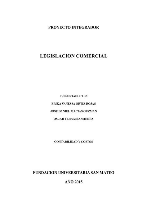 Calaméo Proyecto Integrador Legislacion