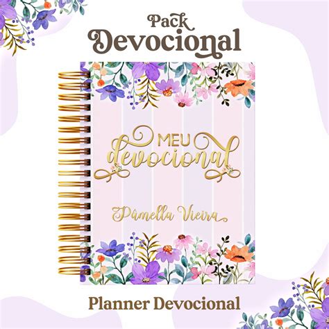 Pack Digital Planner Meu Devocional No Elo Packs Digitais Cb