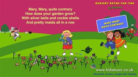 How Does Your Garden Grow Rhyme Fasci Garden