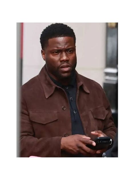 Lift Kevin Hart Suede Jacket Fortune Jackets