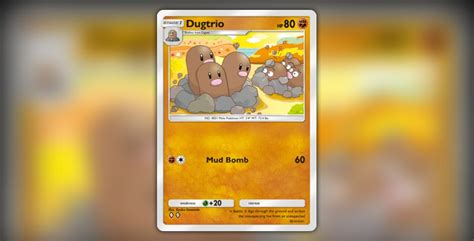 dugtrio mega shine   diamonds pokemon tcg pocket