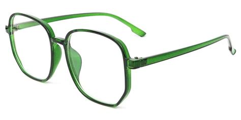 kudos square green glasses affordable prescription glasses eyewear