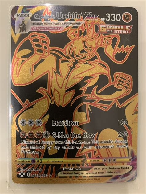 Mavin Single Strike Urshifu VMAX TG29 Brilliant Stars Full Art Ultra