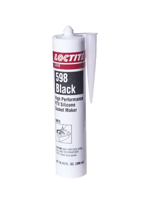 Loctite 598 Black High Performance Rtv Silicone Gasket Maker Lc59875