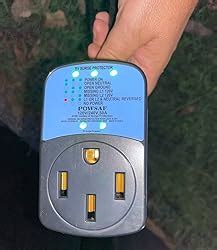 Amazon Powsaf Protable Rv Surge Protector Joules Rv