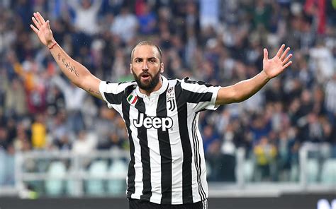 Gonzalo Higuain Gol Juventus Serie A F Tbol Juve Futbolistas