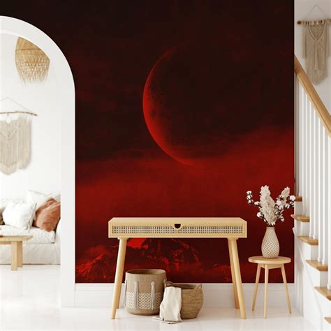 Get the Spine-chilling Bloody Moon Wallpaper at Happywall