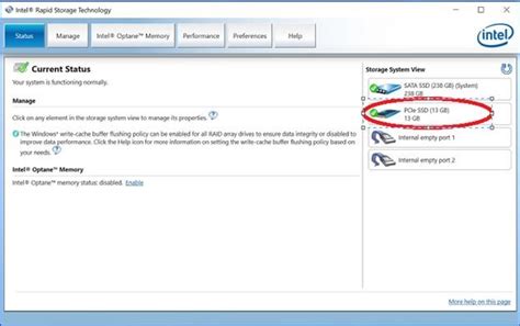 How To Enable Intel Optane Memory In The Inspiron 5570 And 5770 Dell