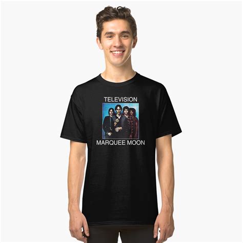 Television Marquee Moon Shirt T Shirt By Ratrock Redbubble