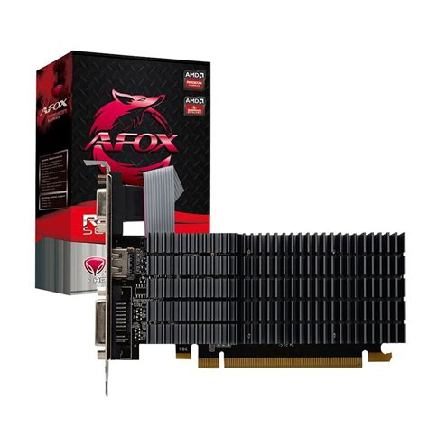 Placa de Vídeo Afox Radeon R5 230 2GB DDR3 AFR5230 2048D3L9 V2