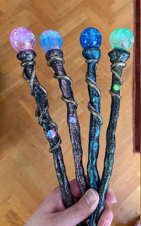 Baguette Magique Fait Main Magic Wand Etsy France