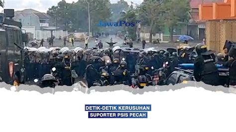 Polisi Larang Suporter Psis Masuk Stadion Youtube