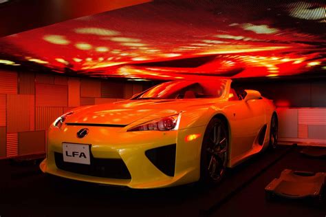 Mysterious Lexus LFA Roadster at Media Ambition Tokyo 2015 - GTspirit