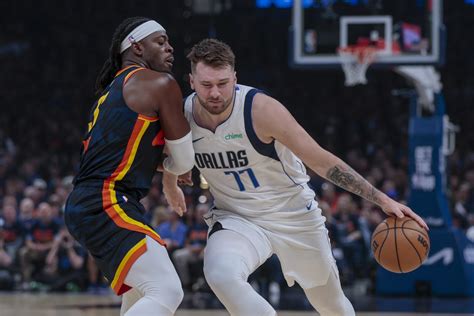 Nba Luka Doncic Mavericks Top Thunder For 3 2 Lead