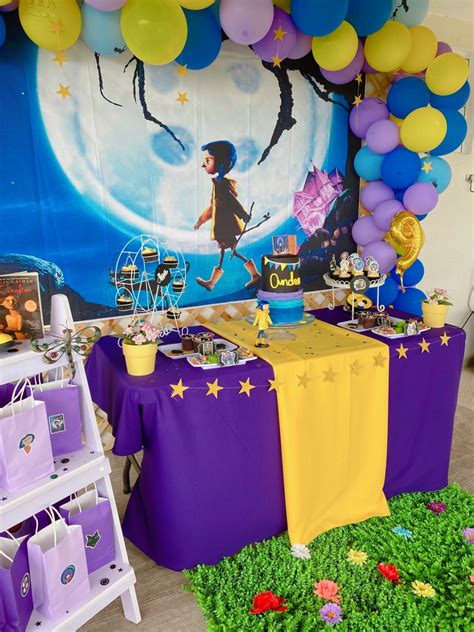 Coraline Birthday Party Supplies Coraline Party Decorations Coraline