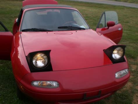 1990 Mazda Miata Mx5 Red Very Clean Low Mileage 29 828mi Beautiful Condition Classic Mazda