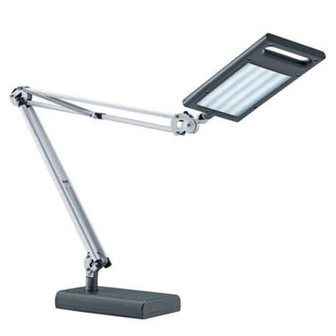 Lampe De Bureau Ergonomique LED 4 WORK Anthracite Hansa Manutan Fr