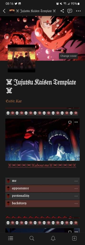 Jujutsu Kaisen (JJK) Script Template | Reality Shifting Amino