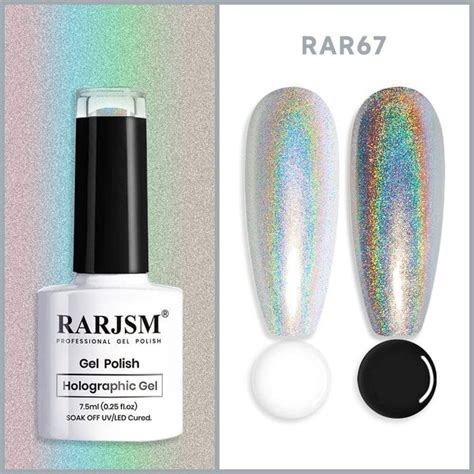 Rarjsm Holographic Gel Nail Polish-Create Holographic Nails Easily – RARJSM