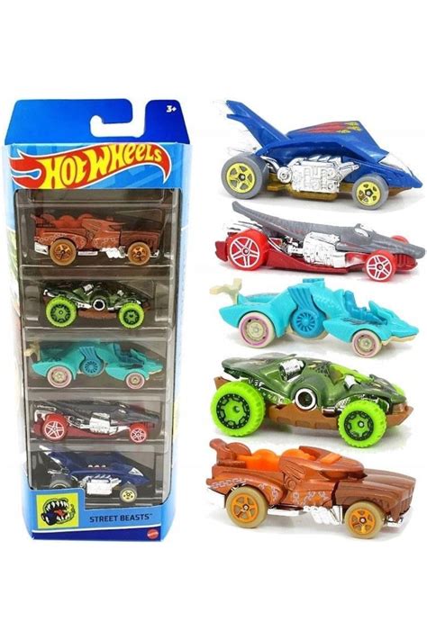 HOT WHEELS Beşli Araba Seti Street Beasts Hfv Fiyatı Yorumları