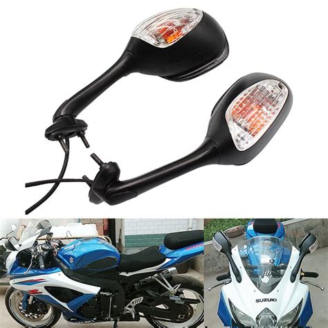 Klapp Rotation Motorrad Rückspiegel Seite Spiegel Mit Blinker Für