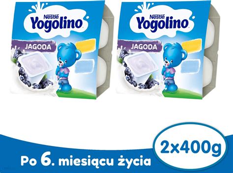 Nestle Yogolino Jogurcik Jagoda Dla Niemowl T Po Miesi Cu X G