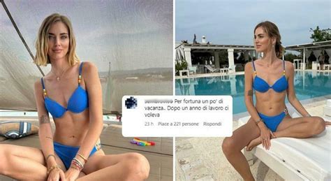 Chiara Ferragni In Vacanza In Puglia La Foto In Bikini E Gli Hater La