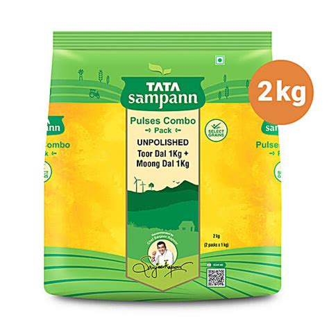 Buy Tata Sampann Pulses Combo Pack Unpolished Toor Dal Arhar Dal