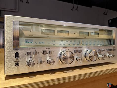 Vintage Sansui G Receiver W Led Upgrade Excellent Condition