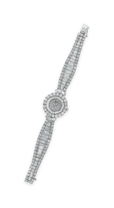 A DIAMOND WATCH BY CHOPARD