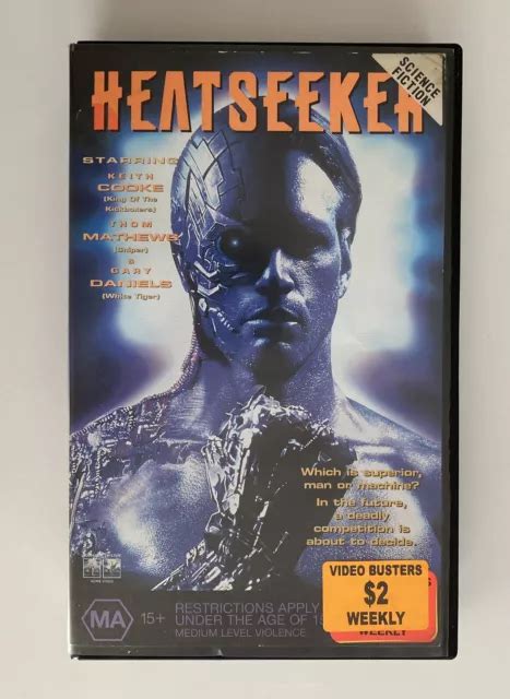 Heatseeker Vhs Columbia Tristar Ex Rental Video Tape Albert Pyun