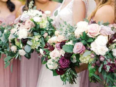 wedding purple bouquet 3