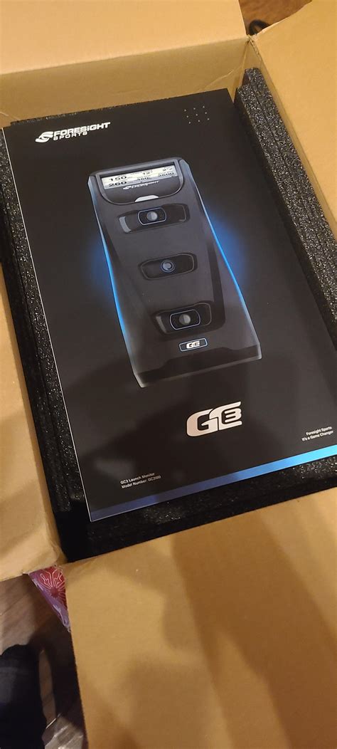 Got the new GC3 in. Hit a few balls and played 9 simulated holes last ...