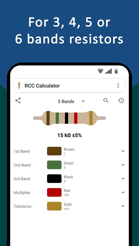 Resistor Color Code Calculator Apk Download For Android Latest Version