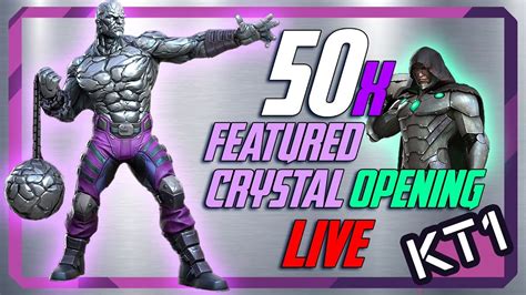 Massive New Featured 6 Star Crystal Opening Marvel Contest Of Champions Youtube