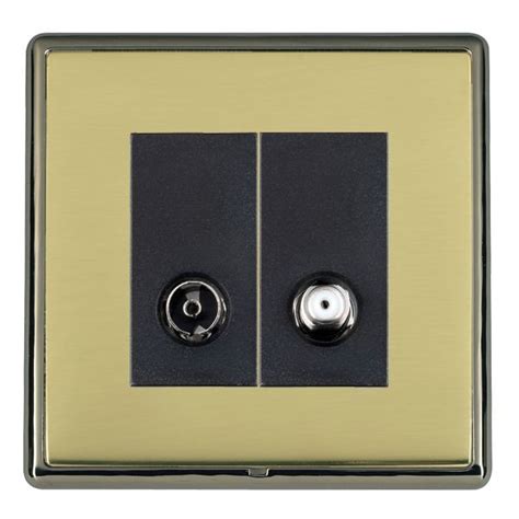 Hamilton Linea Rondo CFX Black Nickel Frame Polished Brass Plate Non