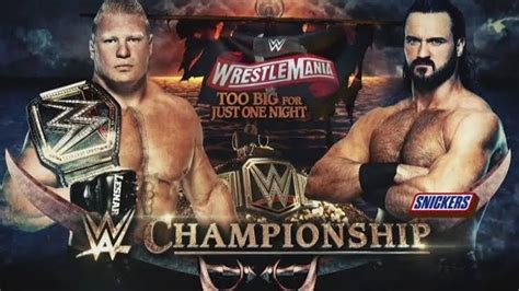 Every 2-Night WrestleMania main event match graphic.(36-39) : r/Wreddit